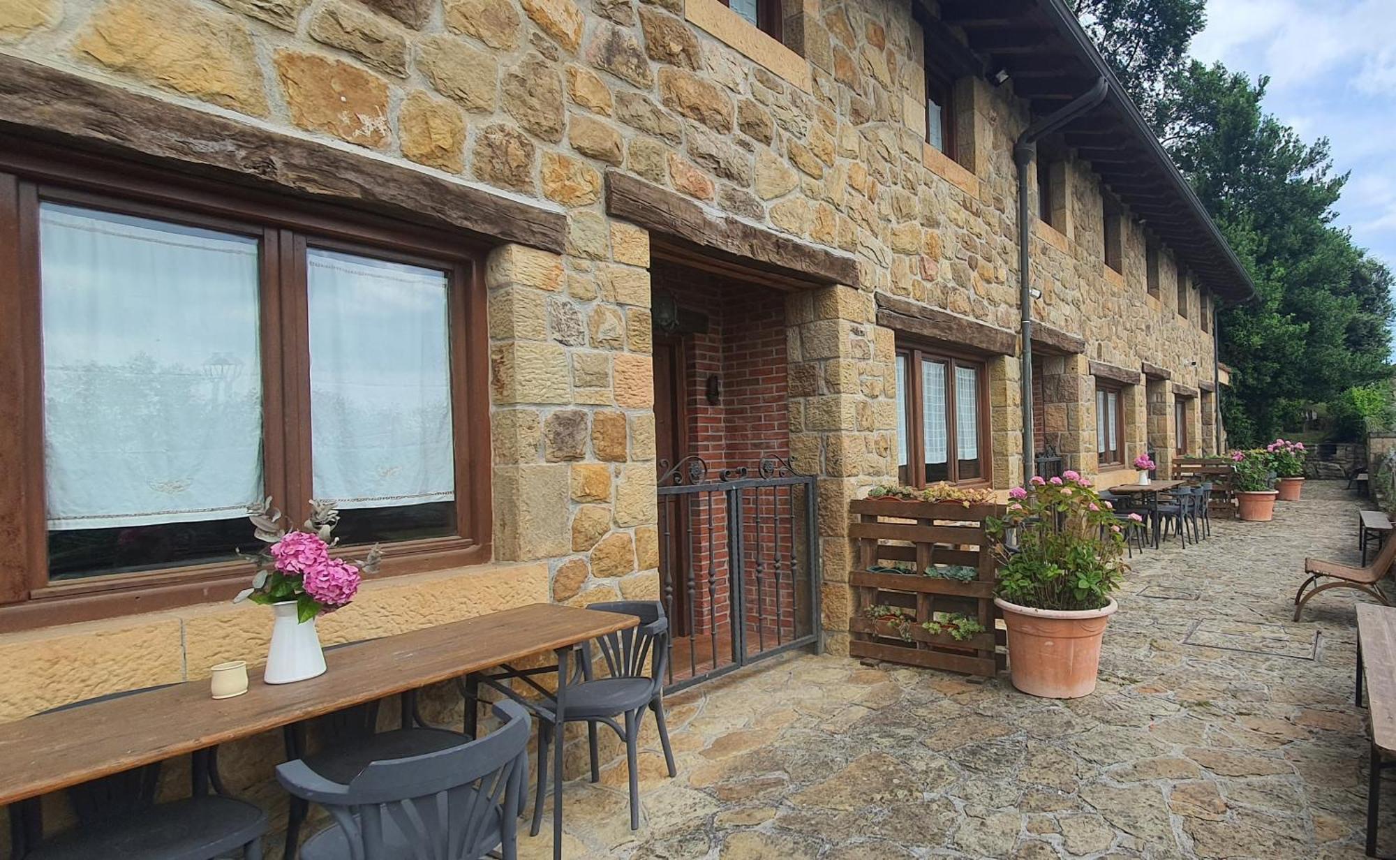 Fuente De Gueelo Pensionat San Bartolomé de Meruelo Exteriör bild