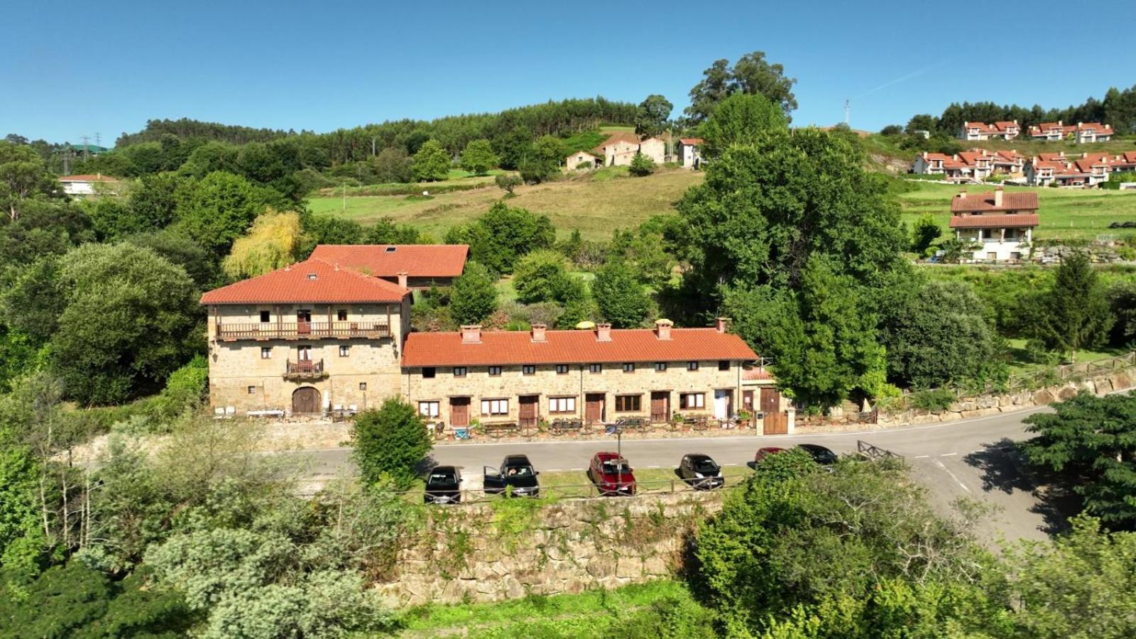 Fuente De Gueelo Pensionat San Bartolomé de Meruelo Exteriör bild